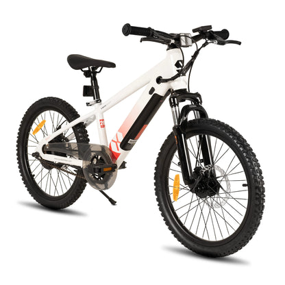 Electric Bike for Kids Teens Ages 7+ with 250W Motor, 15 Miles 15MPH Electric Mountain Bicycle Safe Mini E Bikes
