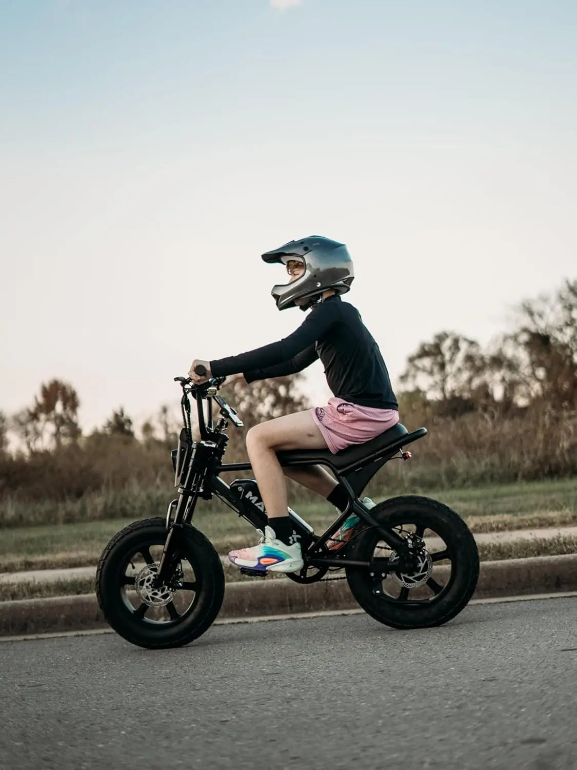 M16 Ebikes for Teen Youths, Mini E Bike 750W Electric Bike Wheelie 20 MPH Max Speed, 25 Miles Range(Pas1), 16"X4", Customized