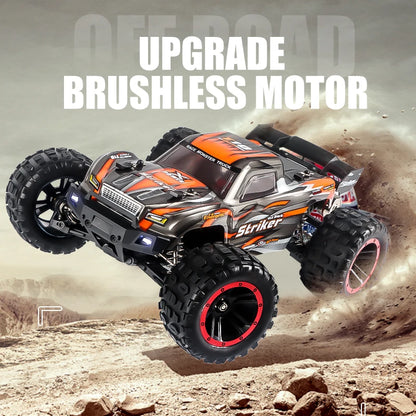HAIBOXING 2105A 1:14 75KM/H 4WD RC Car Brushless RC Cars High Speed Drift Monster Truck Dual-Battery for Kid Vs Wltoy 144001 Toy