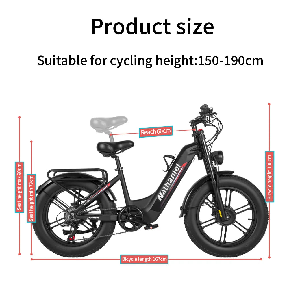 SYR08 City Commuting E-Bike,Dual Motor 2000W,20X4.0 Integrated Wheel,48V20Ah,Speed 50+, Snow/Sand Outdoor Cycling