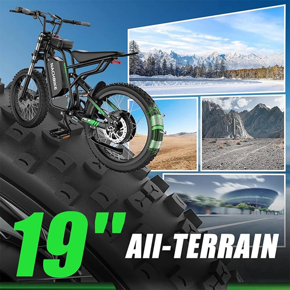 2025 50MPH Electric Bike 6000W Electric Dirt Bike with 60V25Ah Battery Max 50Miles Dual Hydraulic Brake Full Suspensions E-Bike