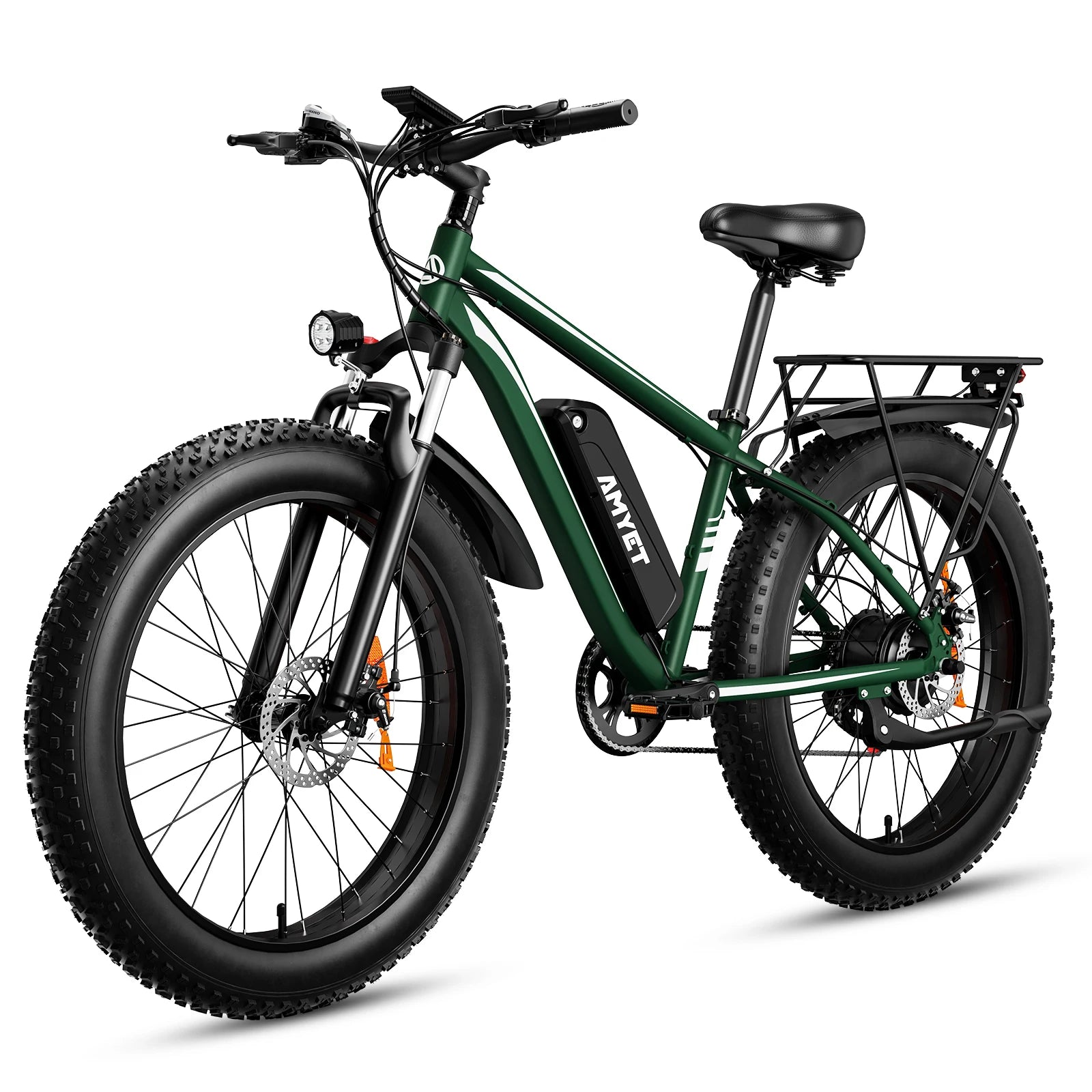 Electric Bike EB26 Adults Electric Bicycle Peak 1500W 48V 15AH E Bike 26" Fat Tire Mountain Bike 31Mph Electric Dirt Bike