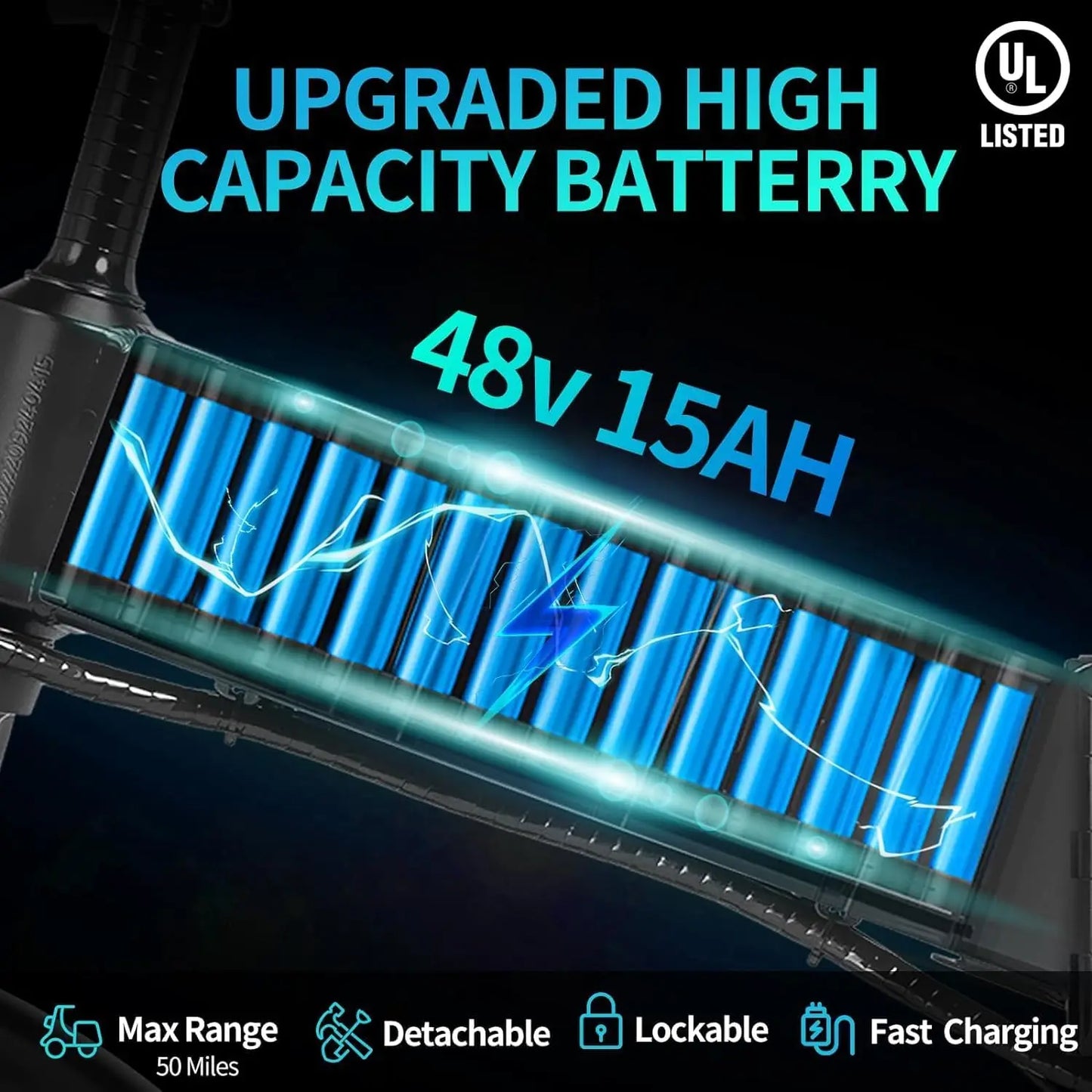 Folding Electric Bike for Adults 1500W Motor 30MPH 48V 15AH 20" Fat Tire City Commuter Mountain E-Bike Foldable Bicycle