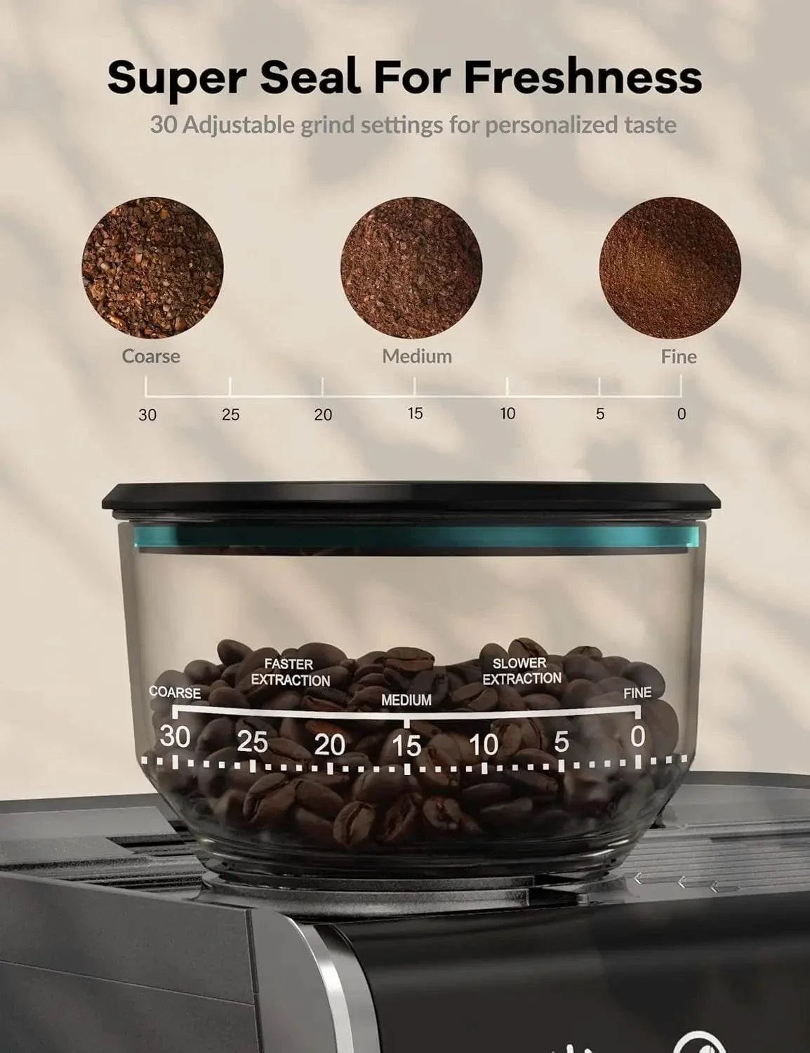 20 Bar Espresso Coffee Machine