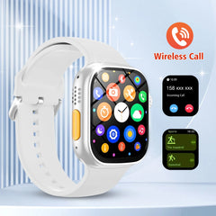 New Smart Watch, Outdoor Sports and Fitness Tracker, Bluetooth Calling, Message Notifications, Suitable for Men and Women