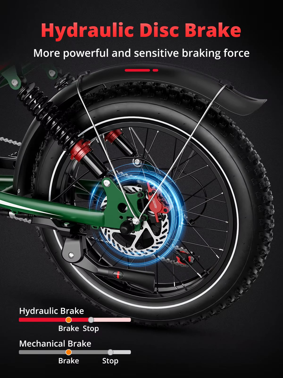 S8 Adults Electric Bike for Men 2000W Dual Motor Bicycle 48V 25AH Battery 20" Ebike Electric E Bikes Mountain Moped Ebikes