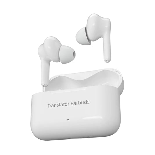 M6 Smart Translator Earbuds, Bi-Directional Instant Voice Translation Earphone, Online 144 Languages with 11 Offline Pack