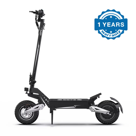 OOTD T10 900W Peak Motor E-Scooter 48V18Ah Battery Front and Rear Disc Brakes Electric Scooter 11-Inch Tires Scooters Electric