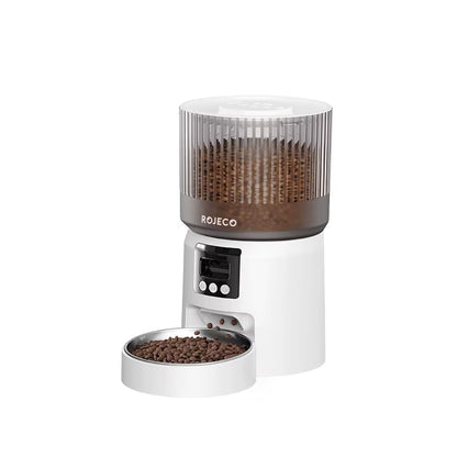 Automatic Cat Feeder with 1080P HD Camera Video Smart Cat Food Dispenser WIFI Remote Control Auto Pet Feeder for Cat Dog