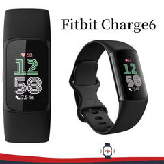 Fitbit Charge 6 Smart Fitness Tracker with Ecg,Heart Rate,Spo2,Gps,Sleep Stress Monitor, Waterproof Watch for Running & Swimming