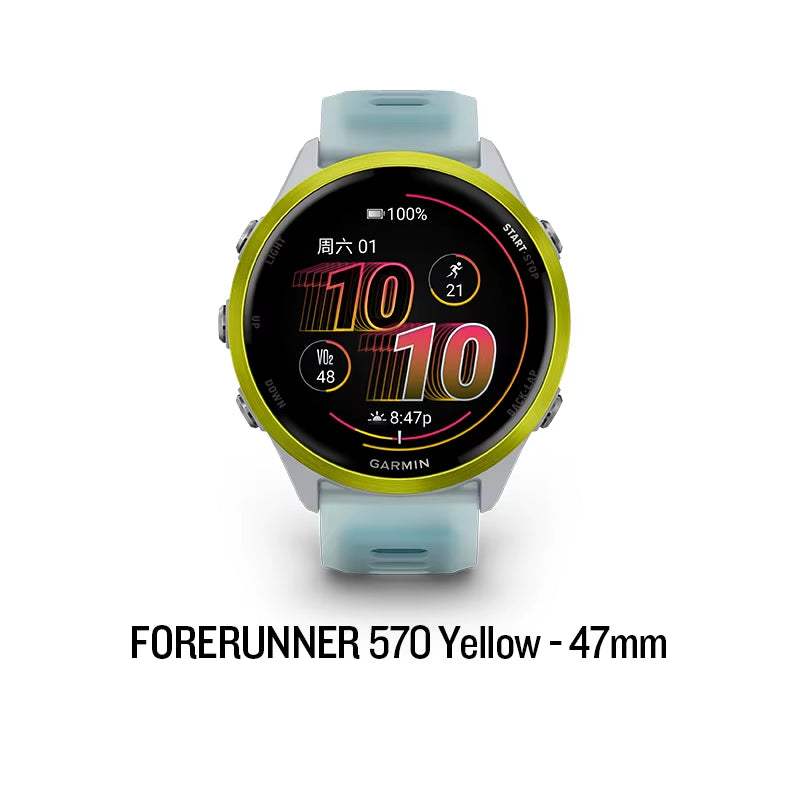 Forerunner 570 Outdoor Sports Watch with Running Voice Commands and Smartwatch Features