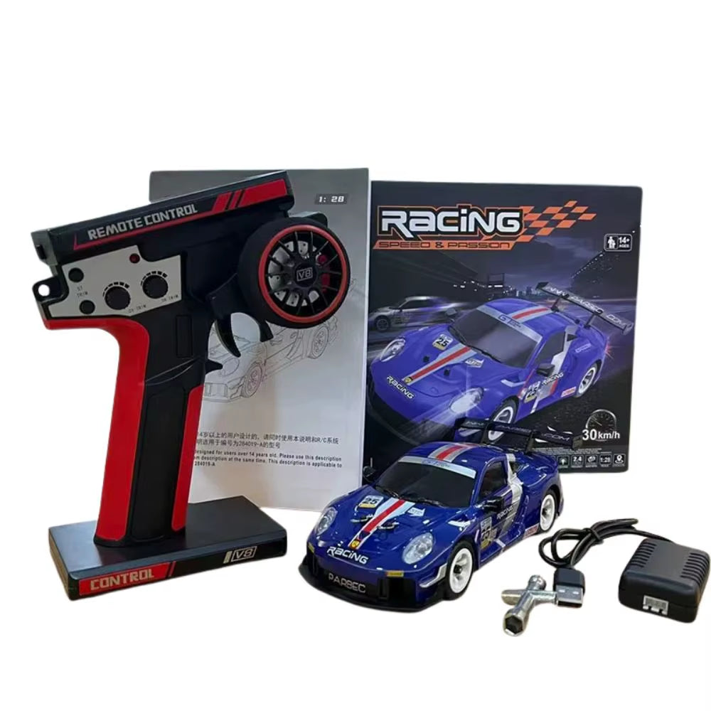 Wltoys 284191 284019-A Upgraded Gyro 1/28 RC Drifting Car 4WD High Speed Radio Control Model 2.4G Drift Racing Vehicle Mini Gift