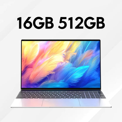 New Ultra Slim Laptop  Core I7 8650U 15.6" 32GB RAM 2TB SSD Gaming PC Office Study Computer PC Windows 11 Pro
