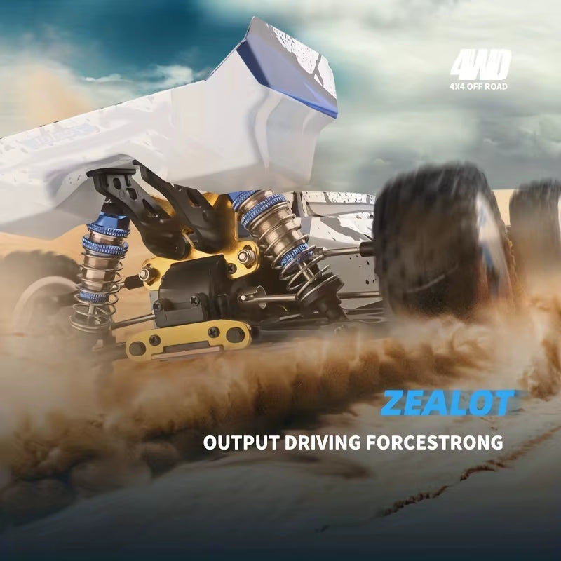 Wltoys 124017 RC Car 75KM/H 2.4G Brushless Remote Control Vehicle 4WD Electric High Speed Racing Drift Truck Toys for Children