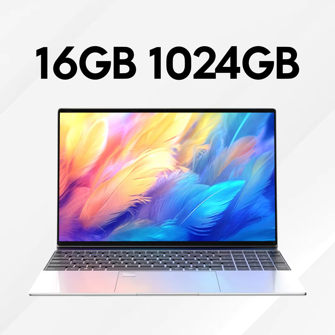 New Ultra Slim Laptop  Core I7 8650U 15.6" 32GB RAM 2TB SSD Gaming PC Office Study Computer PC Windows 11 Pro