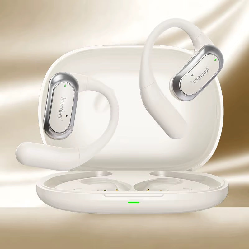 Open Ear Clip-On OWS Ear Hook Headphone Bluetooth True Wireless Non-In-Ear Earphones Sport Noise Cancelling for Samsung