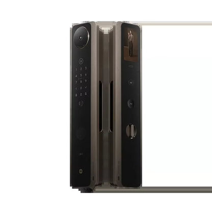 Smart Door Lock M30 PRO Face Recognition Palmar Vein 1S Unlock AI Dual Lens Cat Eye Visual Screen for Elderly&Children