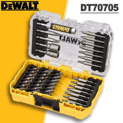 40 Piece Impact Screwdriver Bit Set with Tough Case Fits Tstak Caddy Drill Driver Bits Set Accessories DT70705