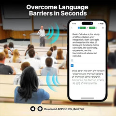 Real Time Translator Headphones AI Language Translation Earbuds 144 Languages & Accents 3 in 1 OWS Ear Buds for Business