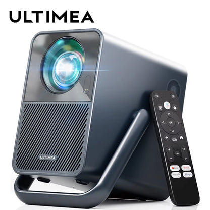 Projector 4K Android TV 11.0, with Netflix Home Cinema Projector 1000 ASIN Lumens, Dolby Audio Portable Smart Beamer