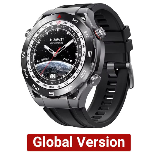 WATCH Ultimate,Smartwatches for Men,Zirconium-Based Liquid Metal,Ecg Analysis,Ios & Android, up to 14 Days,Global Version