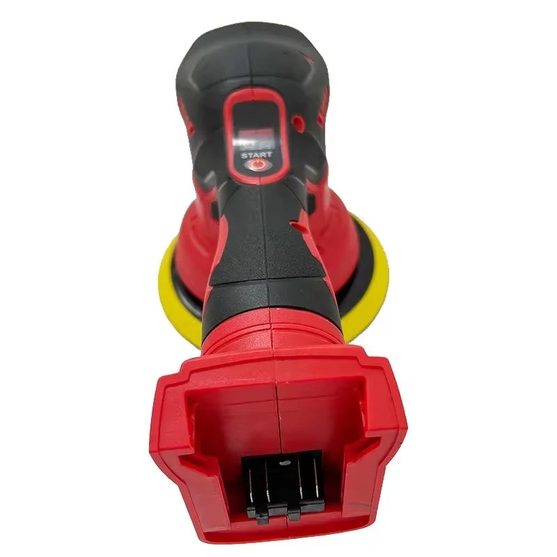 Cordless Polisher 8 Gears Digital Display Electric Polisher Auto Car Waxing Polishing Machine18V Lithium Battery