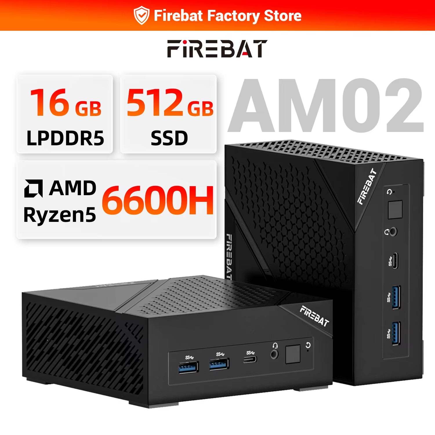 FIREBET AM02 Mini PC