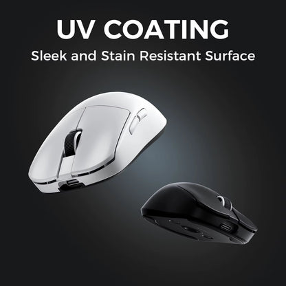 L7 Wireless Gaming Mouse L7 Ultra PAW3395 26K Sensor Dual 8K Polling 39G Ultra-Lightweight2.4Ghz Rf/Bt/Wired Tri-Mode