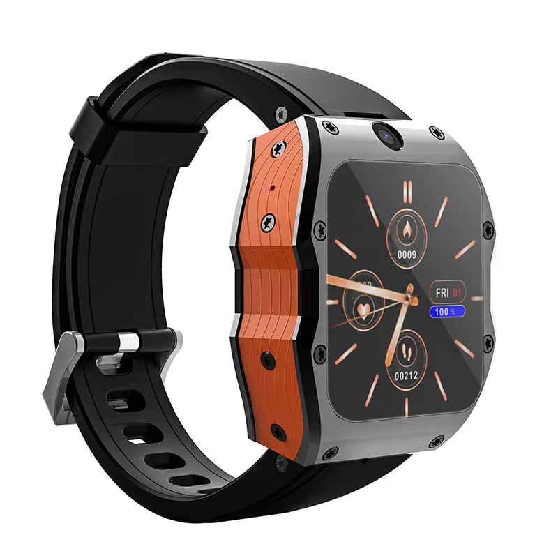 2 Inch BIG Display 4GB+128GB Global Verion 4G LTE Smart Watch Multi-Sport Modes Music 13Mp Video Calling Bluetooth Smartwatch