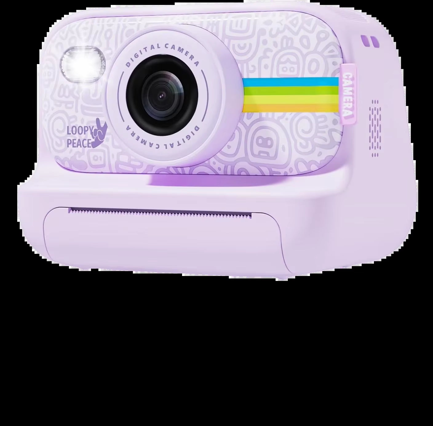 Kids Instant Print Camera HD Lens 2.0 Inch Screen Zoom with 32GB Child Birthday Festival Gifts Travel Selfie Digital Camera Toys